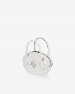 Women's Find Kapoor Mini Ila Bag 18 Tote Crossbody Bags White | GZP4681RI