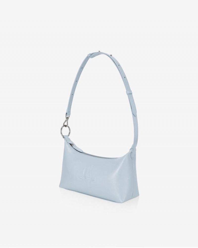 Women\'s Find Kapoor Bella Bag 22 Tote Shoulder Bags Grey Blue | VKO2698LK