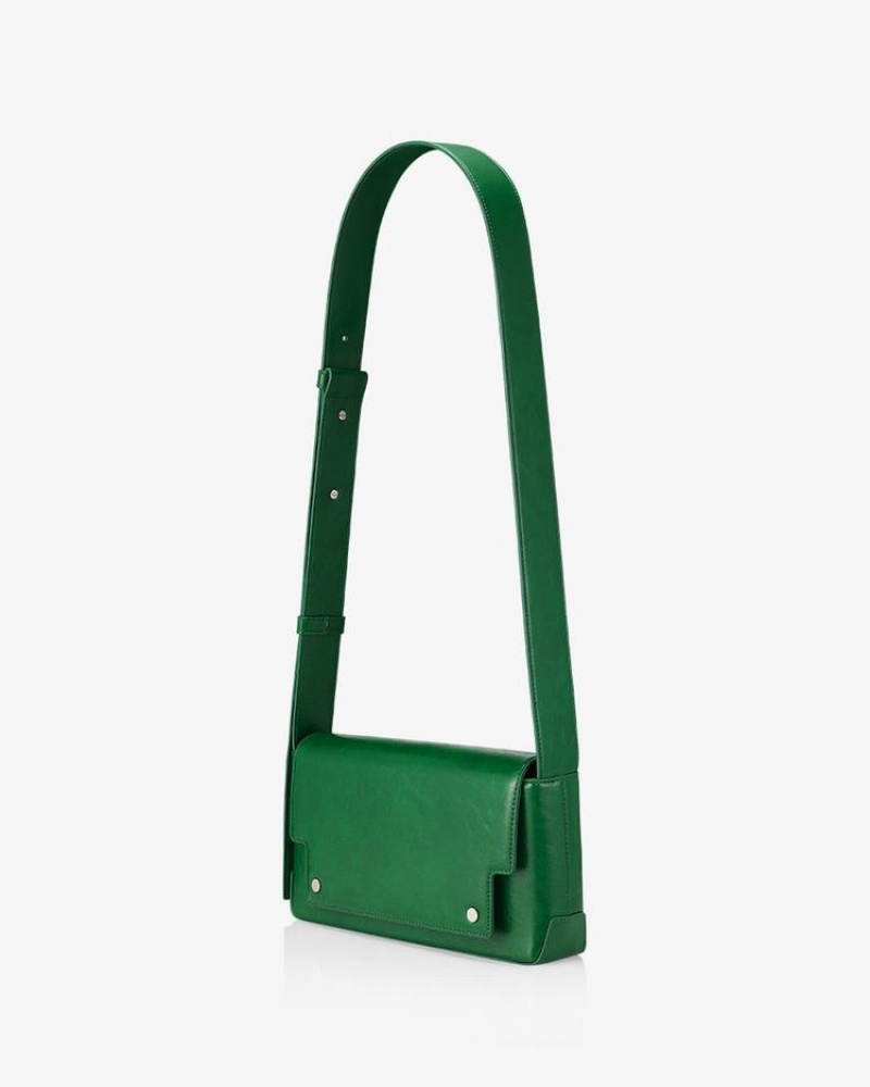 Women's Find Kapoor Marc Bag 26 Crinkled Tote Crossbody Bags Green | VKP3384LK