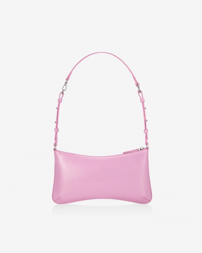 Women's Find Kapoor Ribbon Tie Tote Shoulder Bags Pink | WUI4063TP